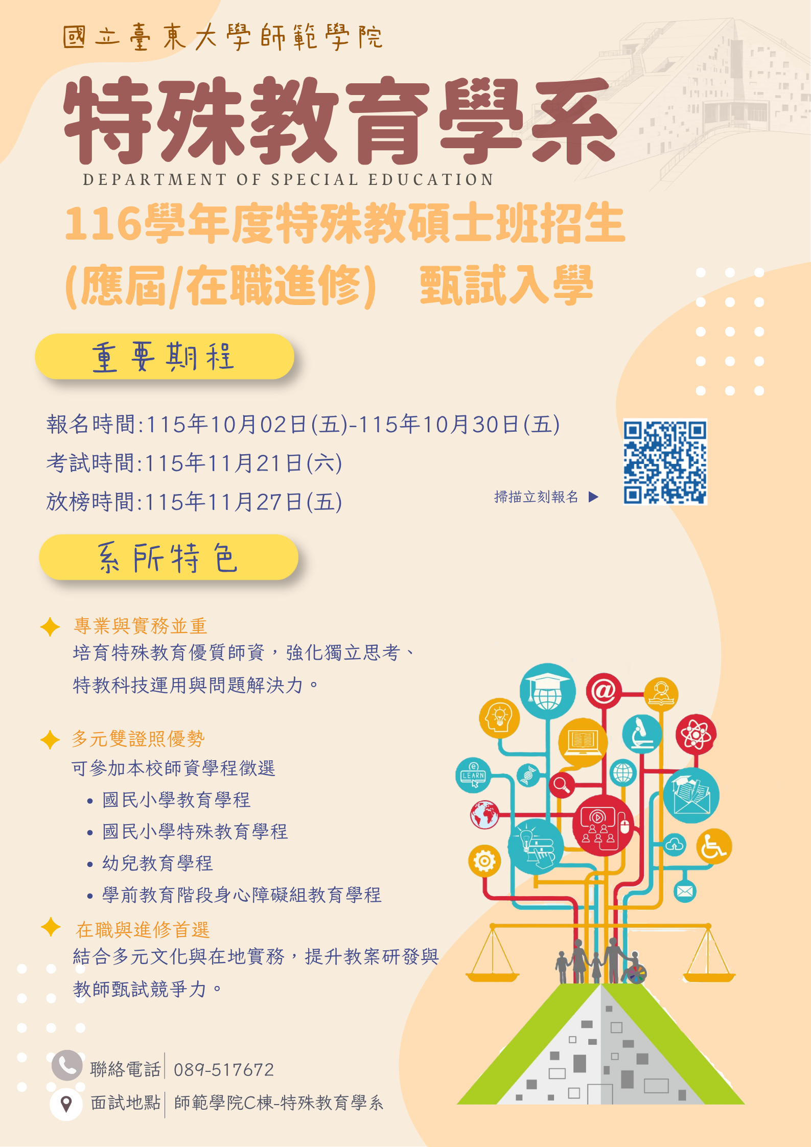 116東大招生海報